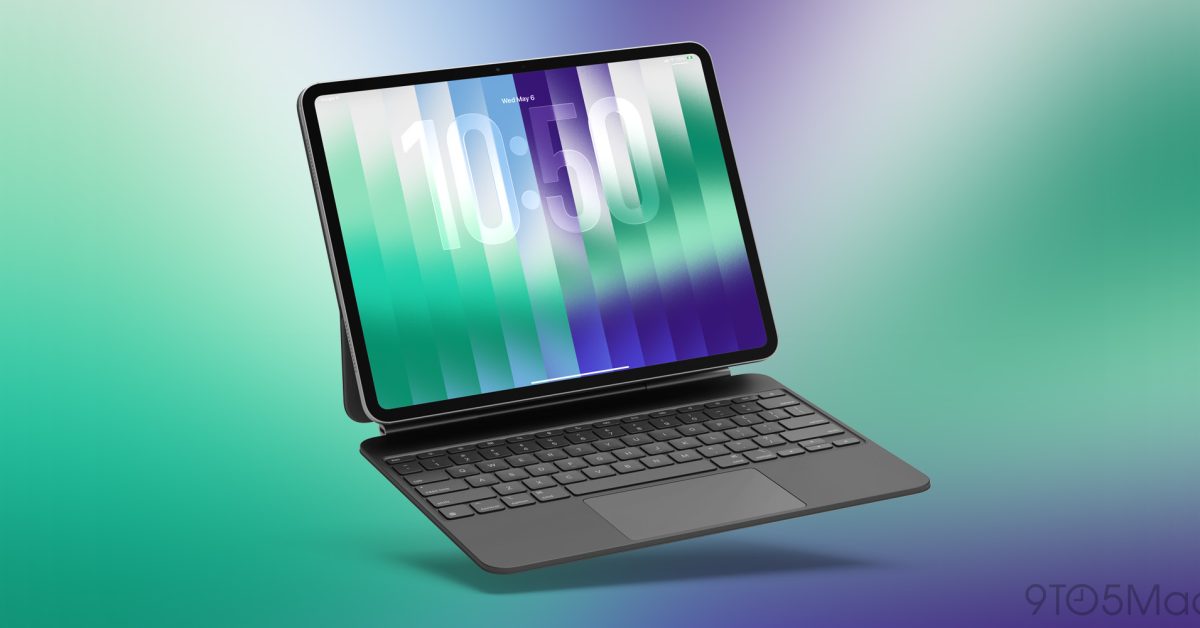 iPad Pro s otevřeným multitaskingem v iPadOS