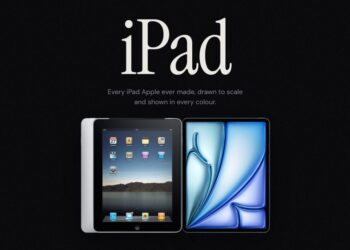 Interaktivní časová osa všech iPadů Apple