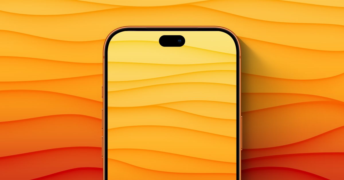 iPhone s menším Dynamic Islandem na displeji