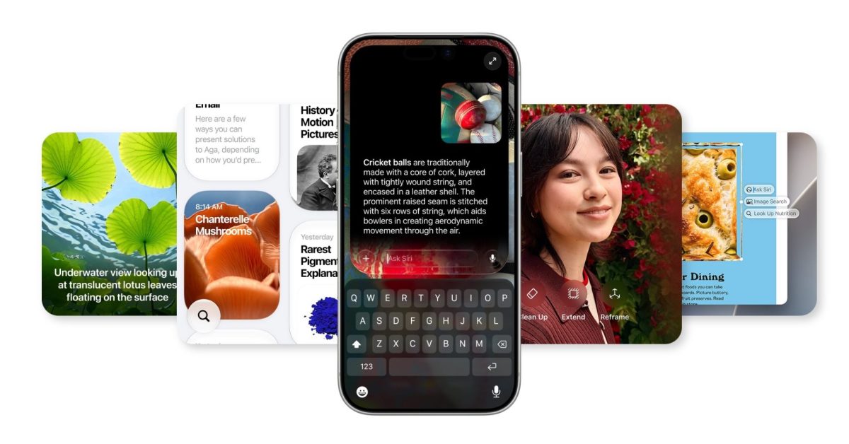 Upozornění v iOS na AI funkce využívající Google Cloud