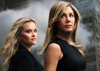 Jennifer Aniston a Reese Witherspoon v seriálu The Morning Show