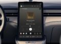 Apple Music ve voze Volvo na palubním displeji