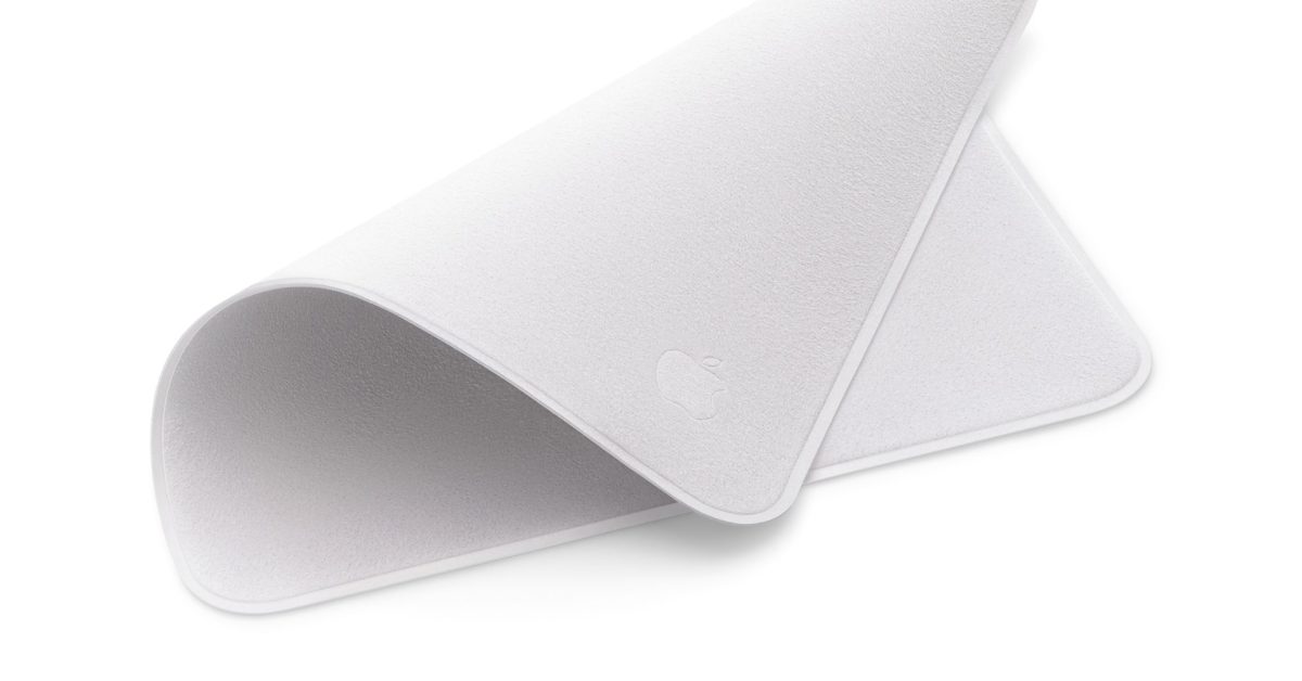 Apple Polishing Cloth lešticí utěrka za 9 dolarů