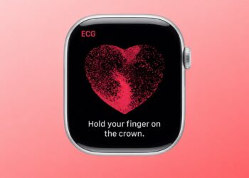 Apple Watch na zápěstí při zobrazení zdravotních údajů