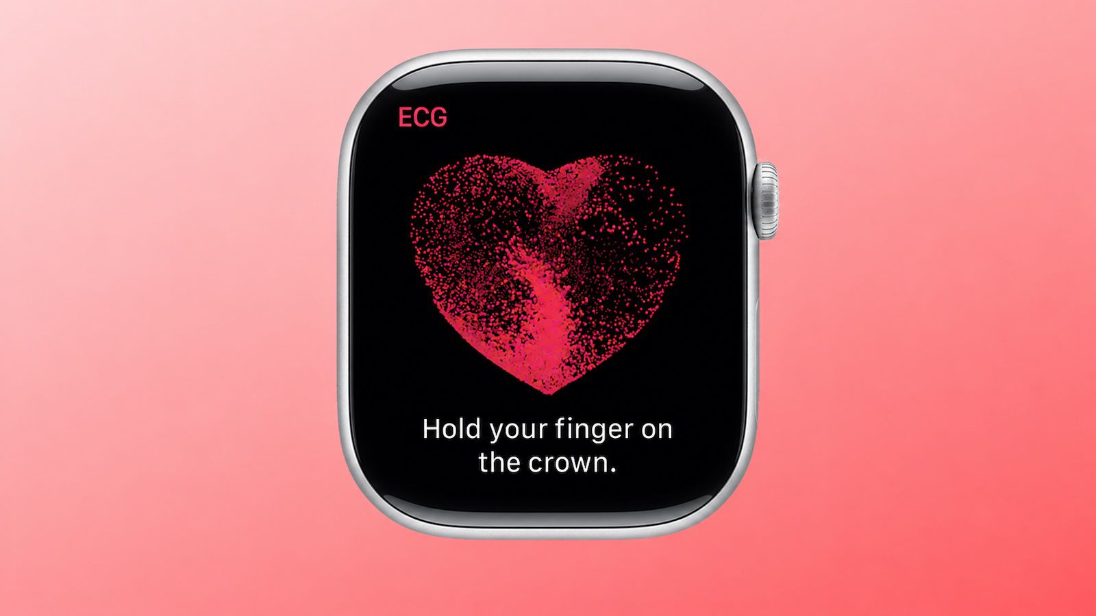 Apple Watch na zápěstí při zobrazení zdravotních údajů