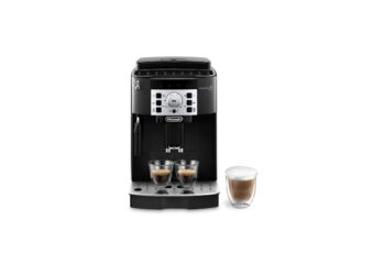 Automatický kávovar De'Longhi Magnifica Compact v černostříbrném provedení