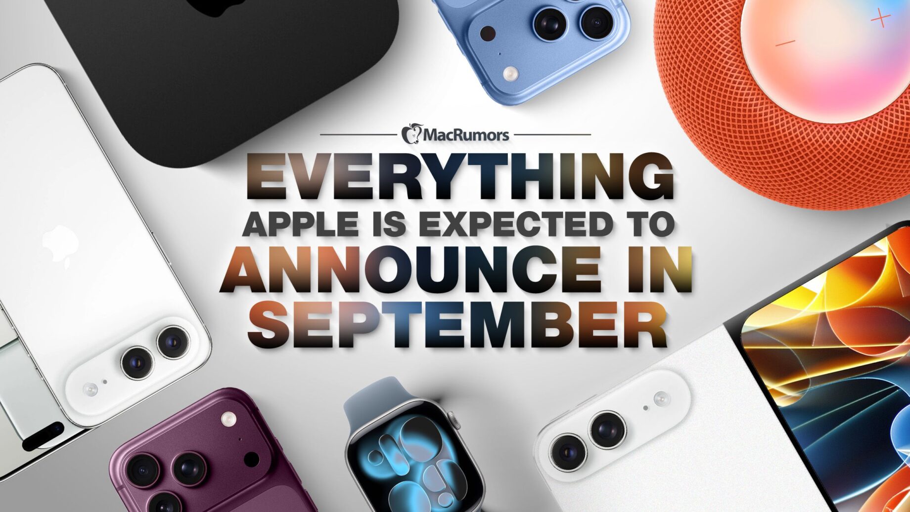Skládací iPhone a nové modely Apple Watch