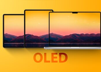 iPad a MacBook s OLED displejem