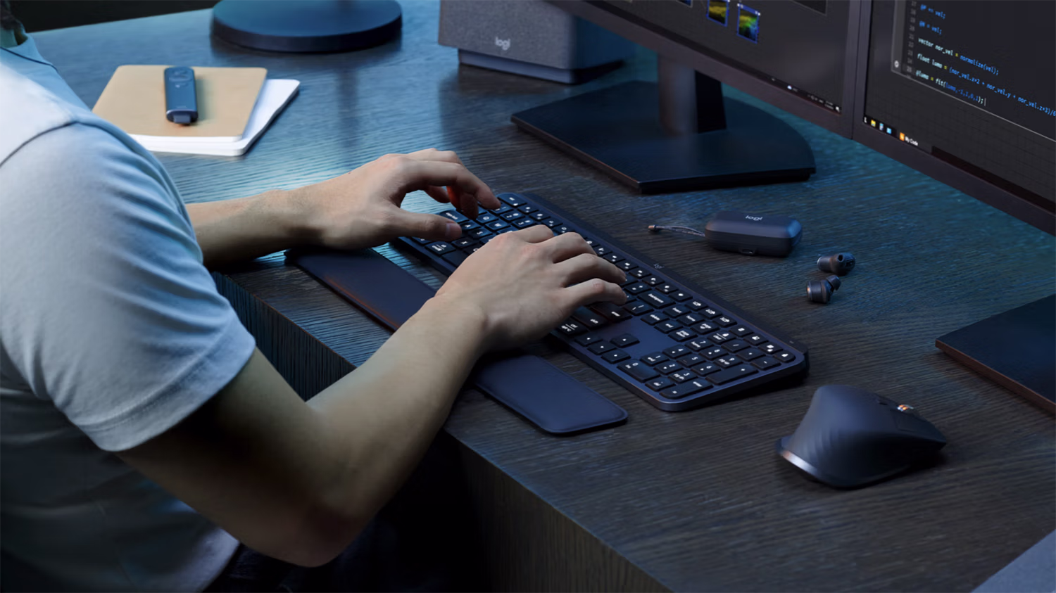 Bezdrátová klávesnice Logitech MX Keys S s českým a slovenským rozložením