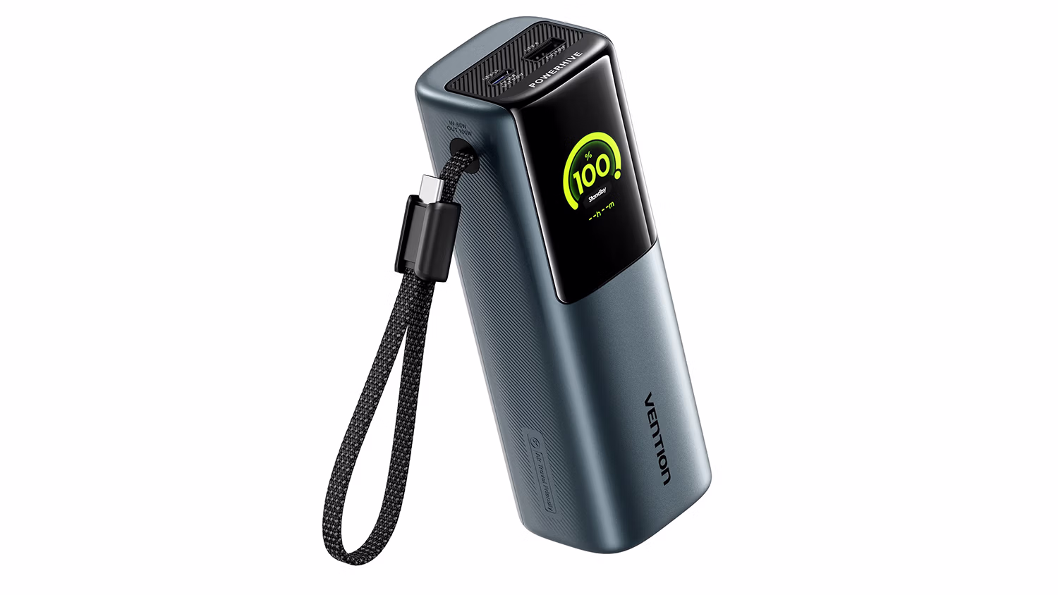 Vention 20000mAh Power Bank se třemi výstupy a displejem