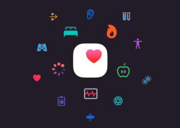 Apple Zdraví na iPhonu s přehledem zdravotních dat
