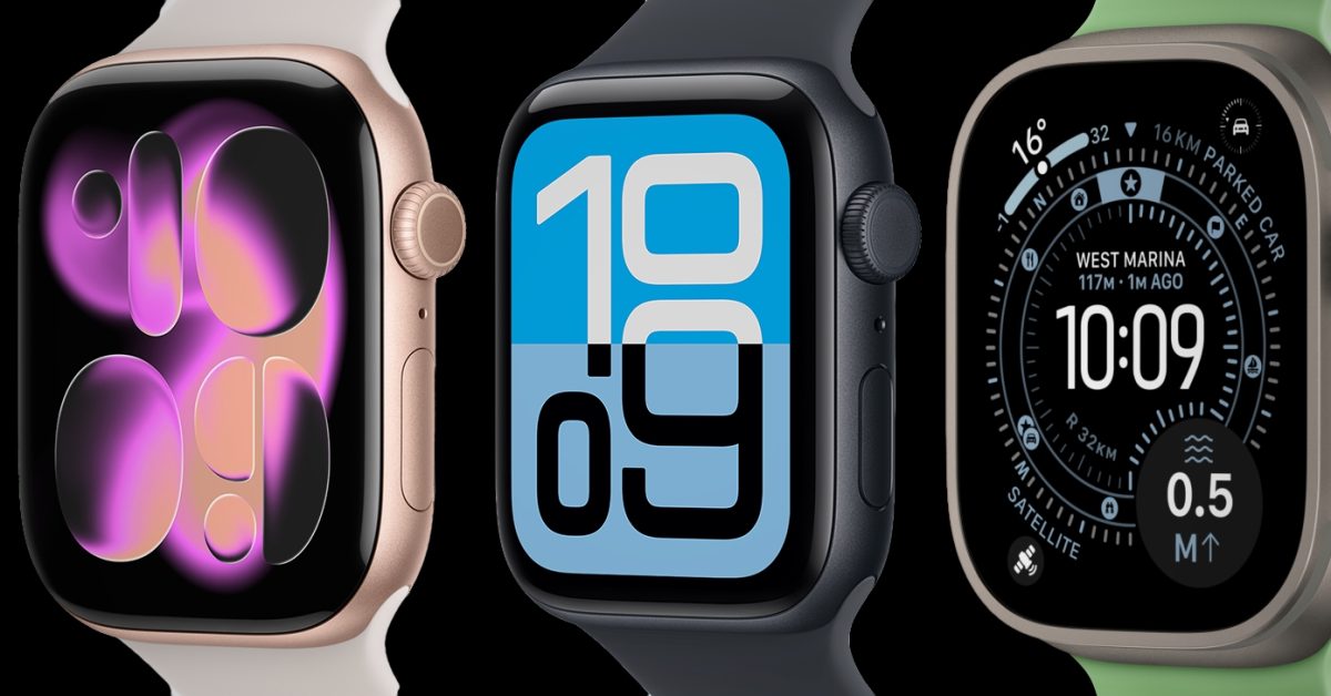 Apple Watch na obrazovce s kompatibilitou watchOS 27
