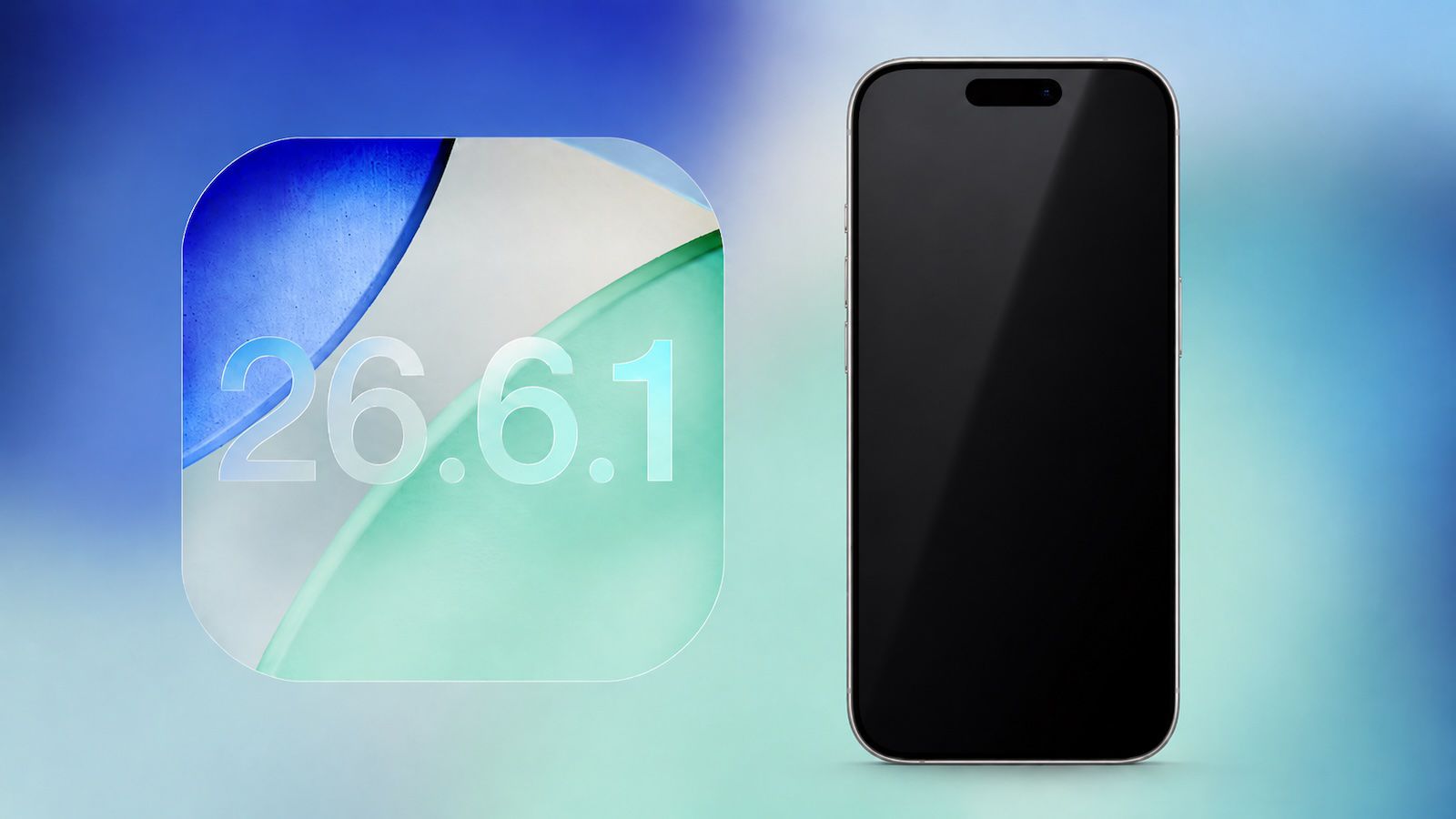 iPhone s testovanou aktualizací iOS 26.6.1