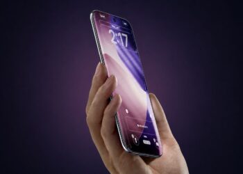 Koncept iPhonu s bezrámečkovým displejem