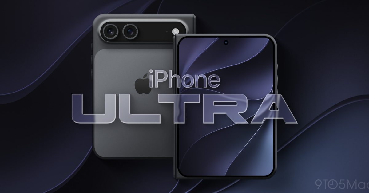 Skládací iPhone s označením Ultra