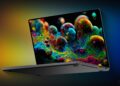 Koncept MacBooku Ultra s OLED displejem