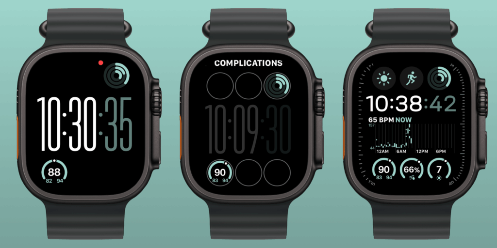 Ciferník Modular Ultra na Apple Watch Ultra