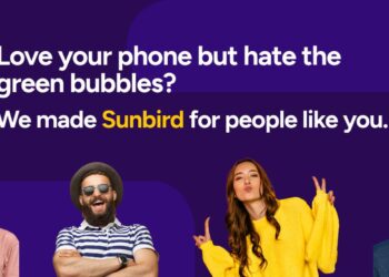 Aplikace Sunbird pro iMessage na Androidu