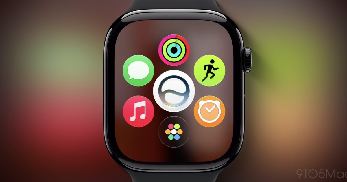 Apple Watch s novými aplikacemi Siri a Find My ve watchOS 27