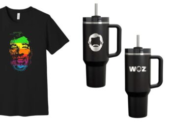 Steve Wozniak a nový merch store s tričky a vínem
