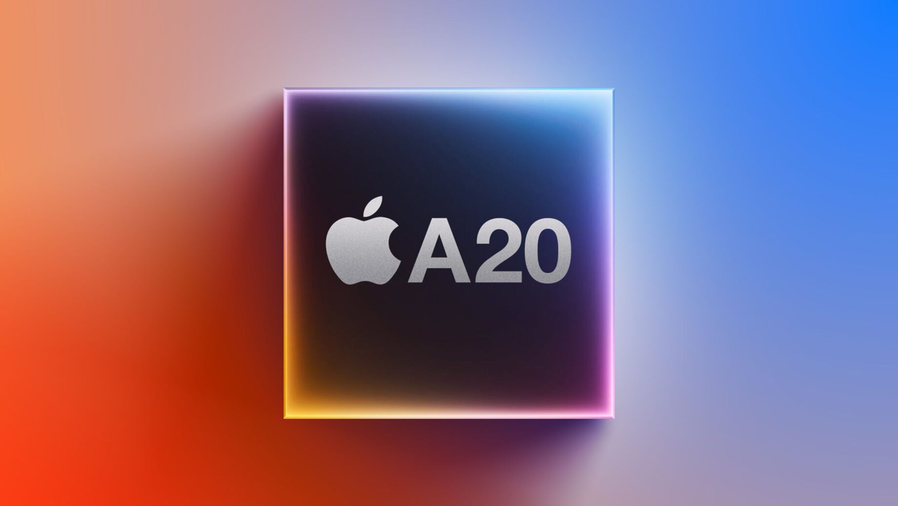 Ilustrace čipu A20 Pro pro iPhone 18 Pro
