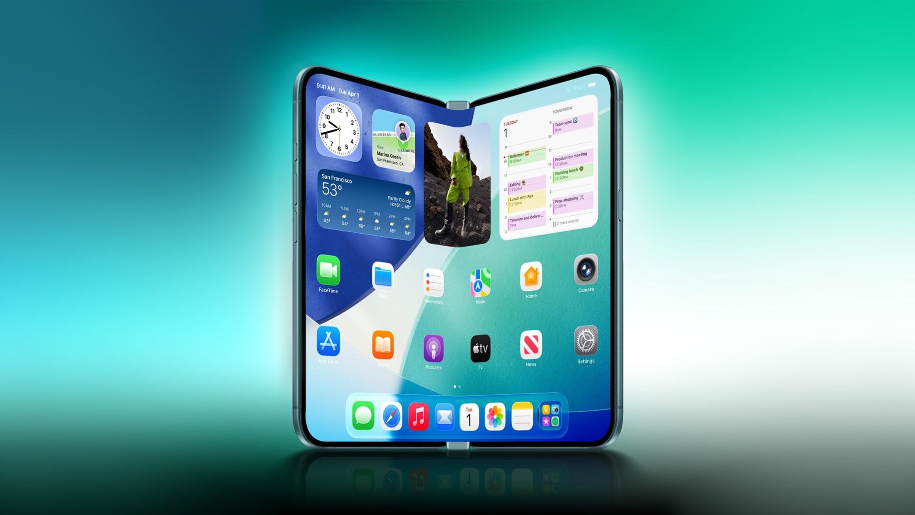 Skládací iPhone Ultra s velkým displejem