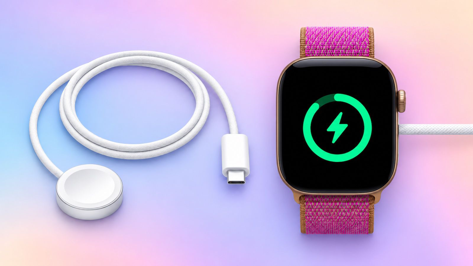 Nový nabíjecí puk pro Apple Watch