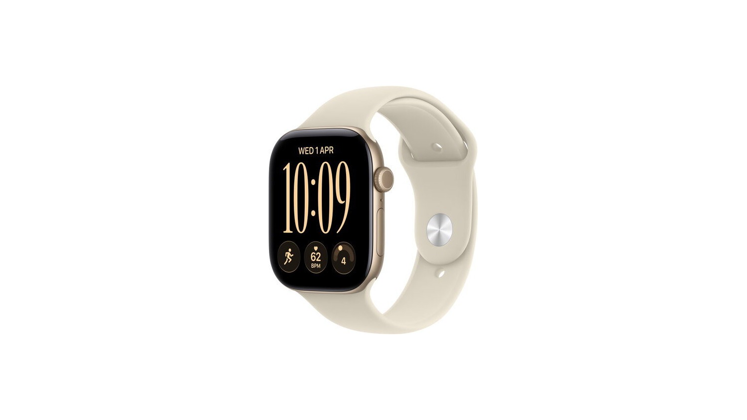 Apple Watch Series 12 42mm ve světle zlatém hliníku