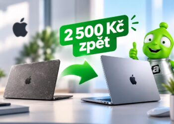 Alze 2 500 Kč na Mac zpět