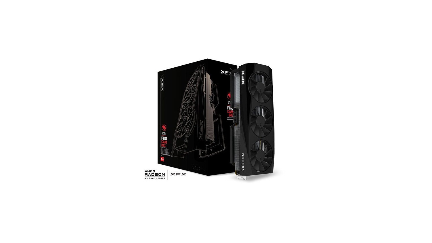 Grafická karta XFX Radeon RX 9070 XT 16G