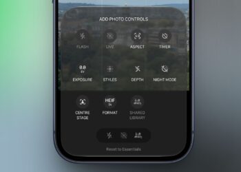 Úprava ovládání aplikace Fotoaparát v iOS 27 na iPhonu