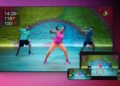 Apple Fitness+ na obrazovce iPhonu a Apple Watch