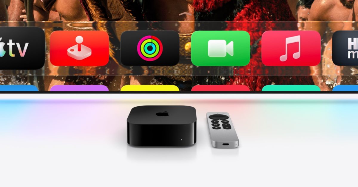 Apple TV 4K u televize s únikem o čipu A19