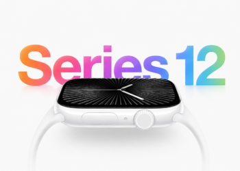 Apple Watch na zápěstí s náznakem nových zdravotních funkcí