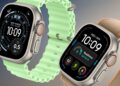 Apple Watch Ultra 4 a Ultra 3 vedle sebe