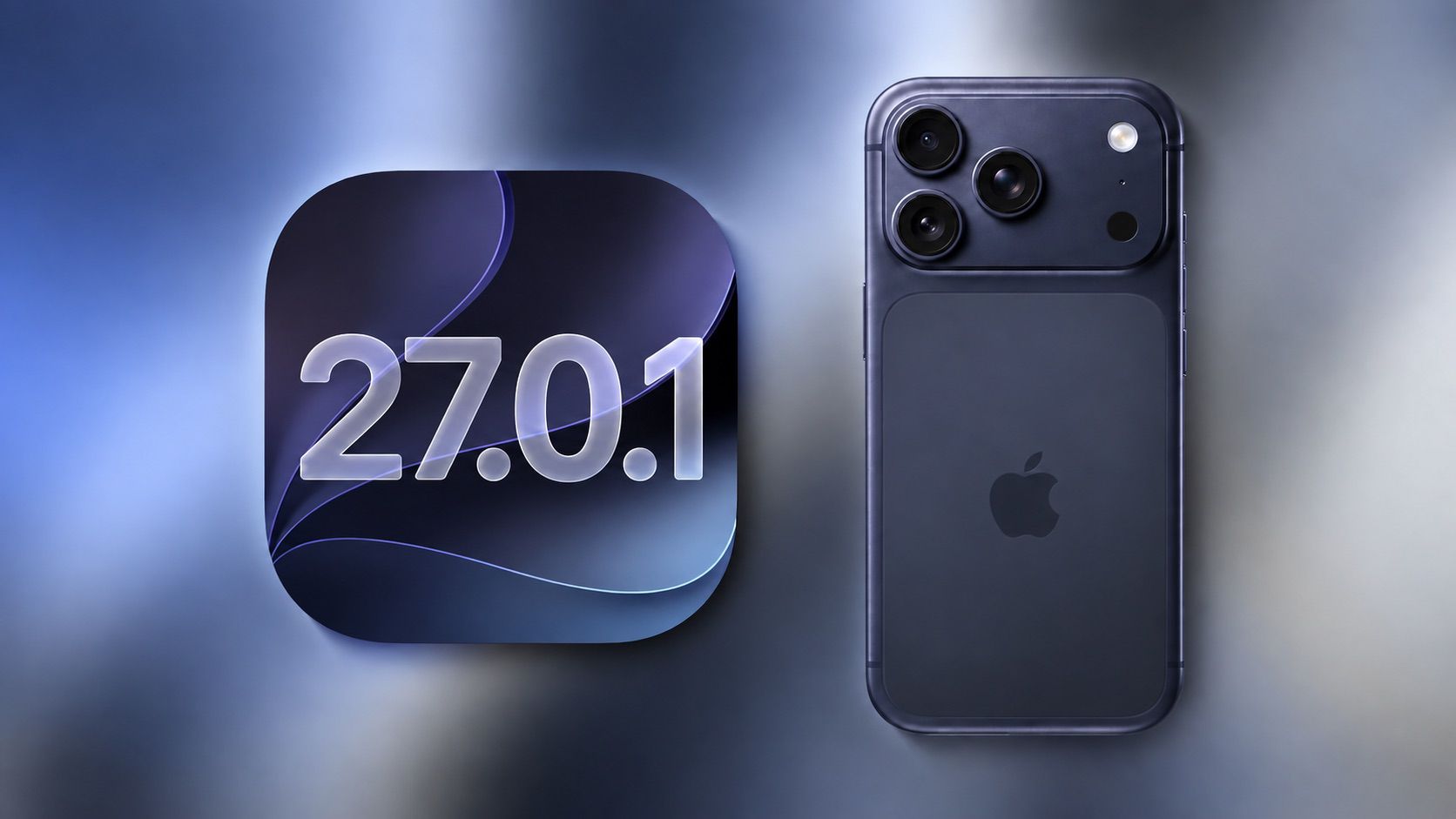 Aktualizace iOS 27.0.1 na iPhonu