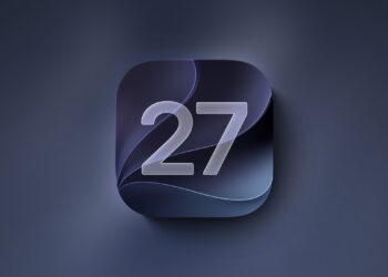 iPhone 18 Pro s upozorněním na aktualizaci systému při prvním spuštění