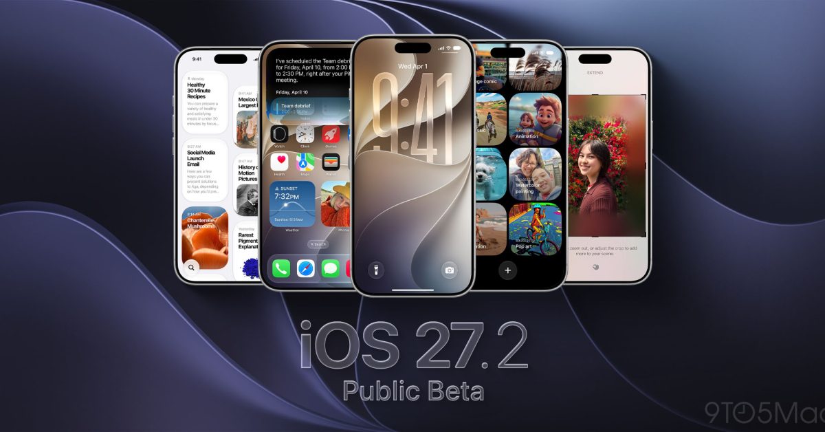 Nová aplikace Zdraví v iOS 27.2 Public Beta na iPhonu