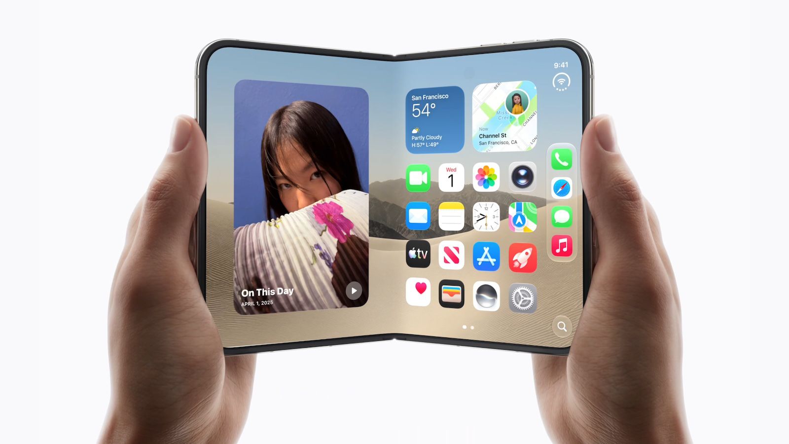 Skládací iPhone Duo a jeho pant při výrobě