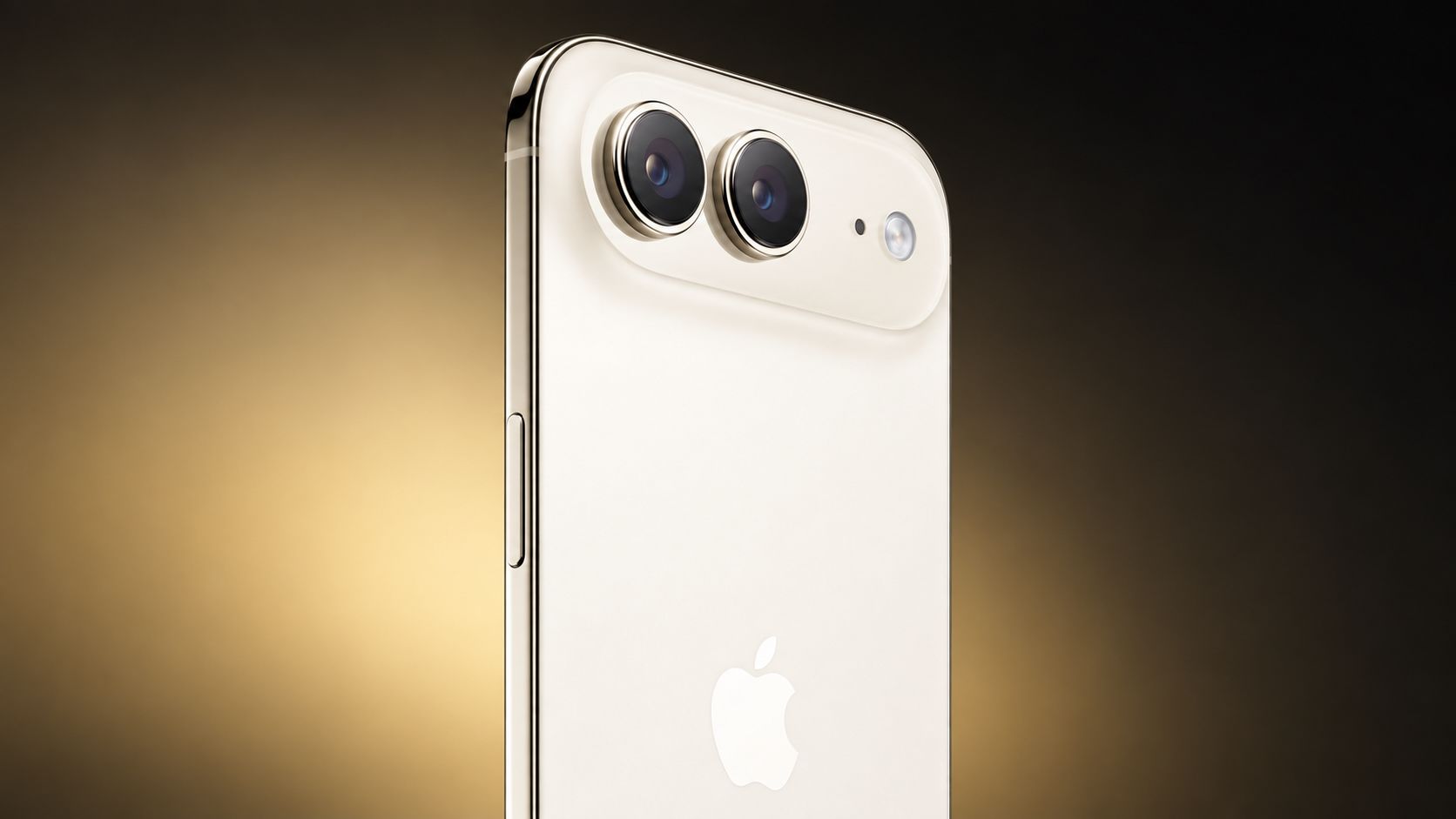 Koncept iPhonu Air 2 vedle iPhonu 18