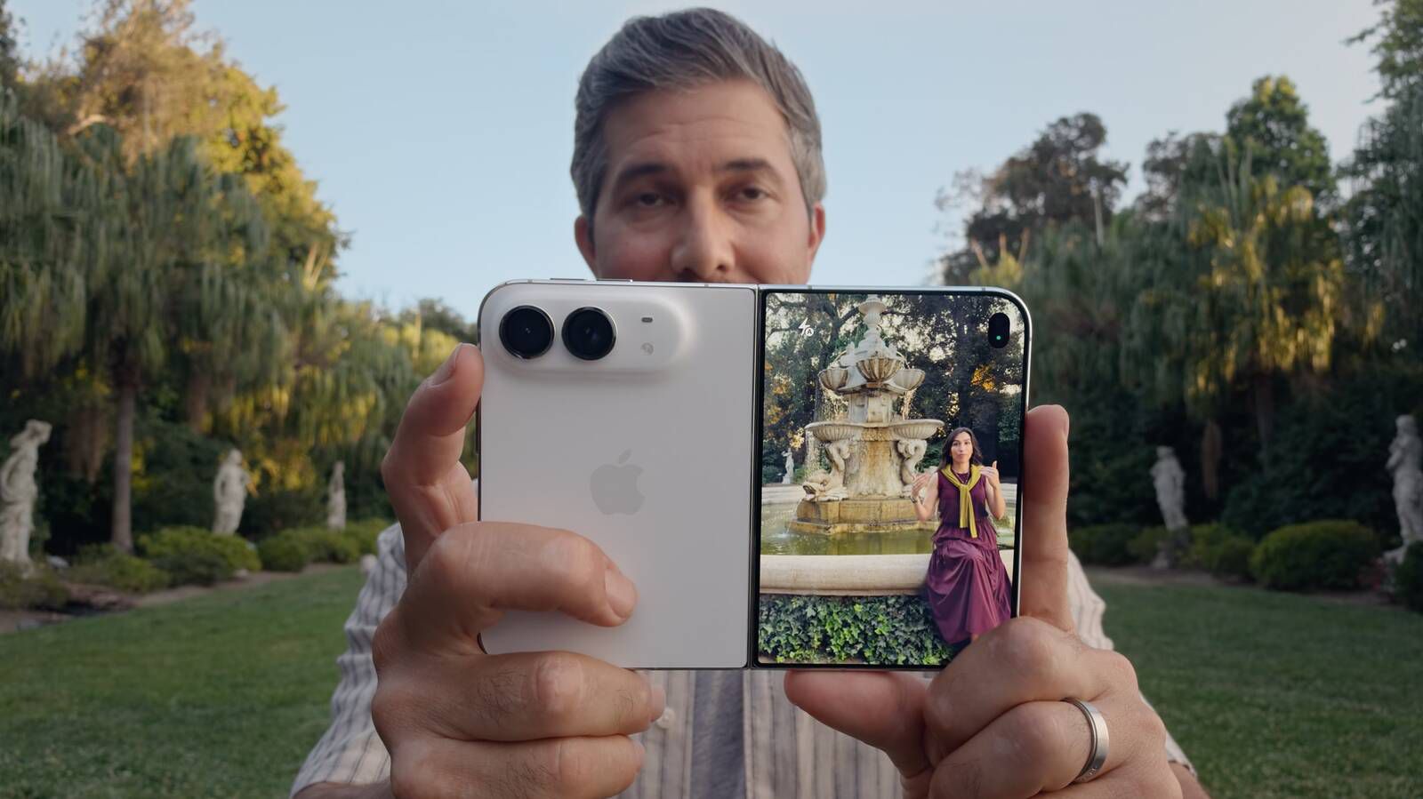 Porovnání fotoaparátu iPhonu Duo a iPhonu 17e