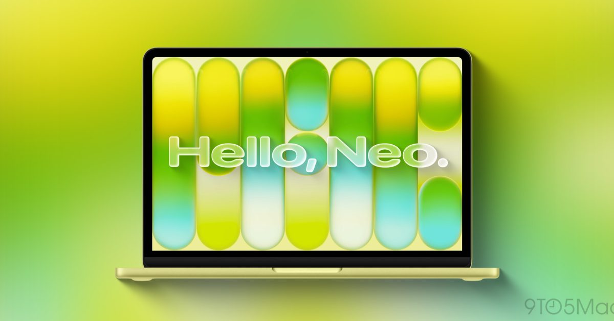 MacBook Neo v barevném provedení s čipem A19 Pro
