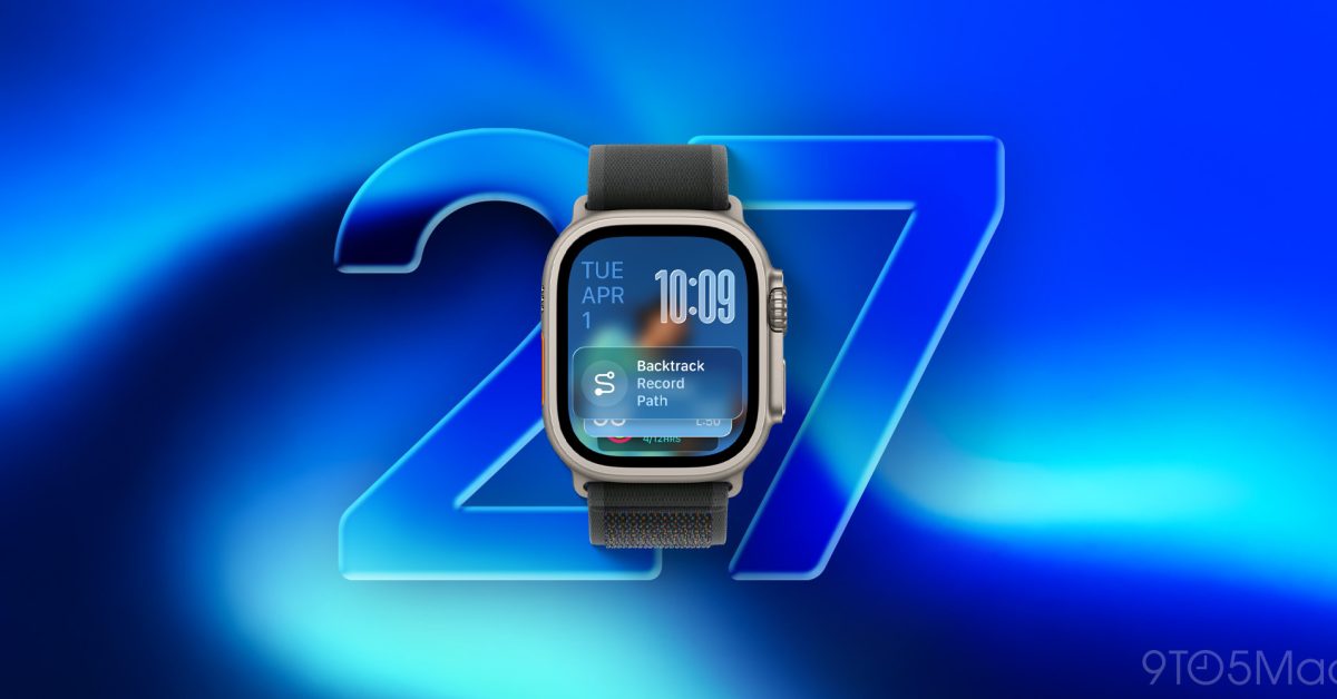 Apple Watch s náznakem nových funkcí ve watchOS 27