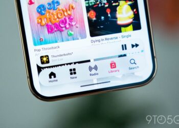 Apple Music 7.0 pro Android s plovoucí navigací Liquid Glass