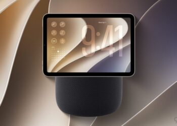 Údajný HomePad Applu s čtvercovým displejem a rozhraním s fotografiemi