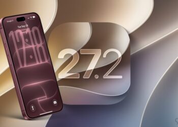 Obrazovka iPhonu s aktualizací iOS 27.2