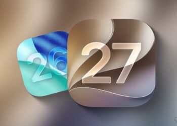 Obrazovka iPhonu s doporučenou aktualizací iOS 27.0.1