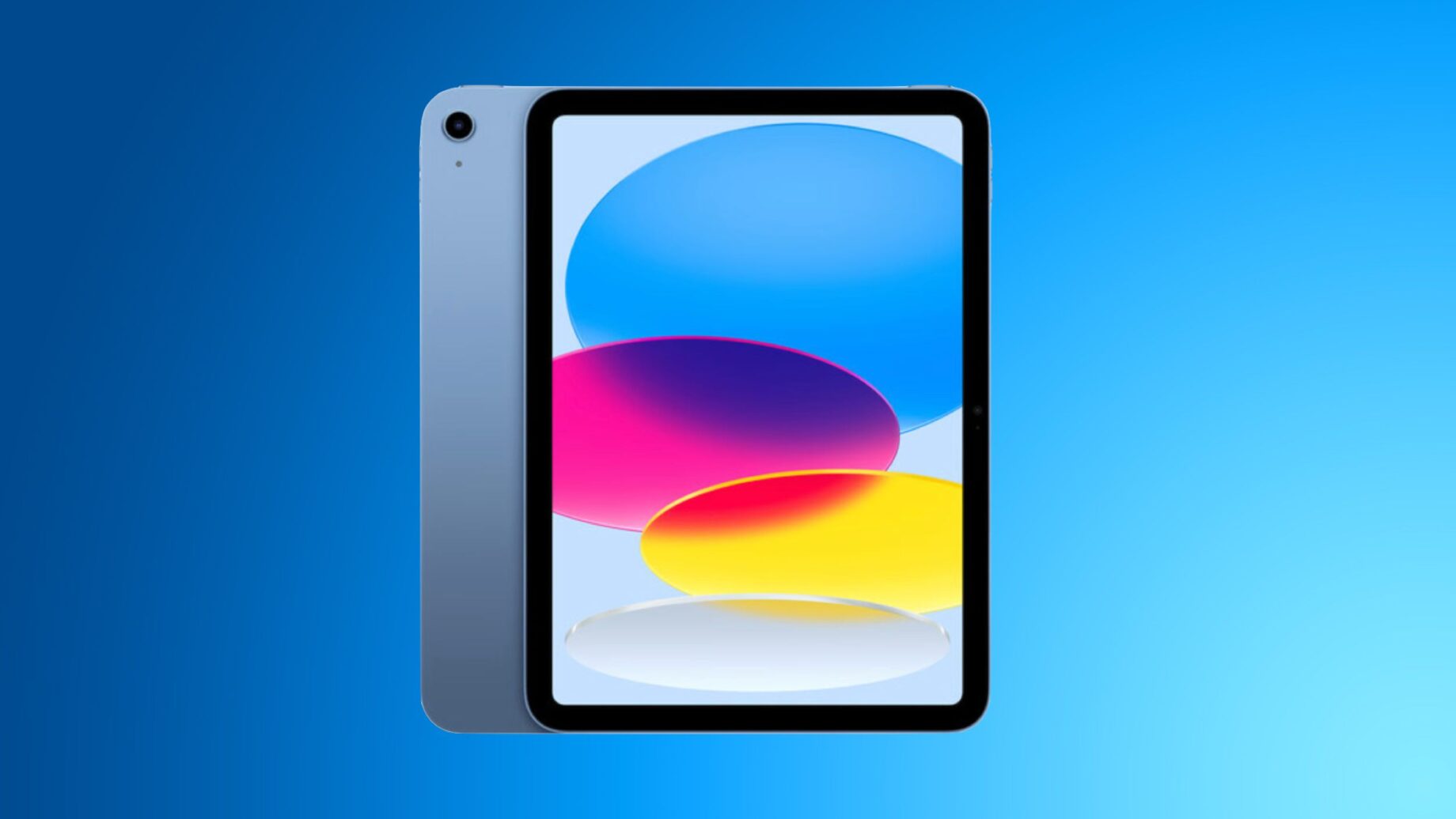 iPad s velmi tenkými rámečky kolem displeje