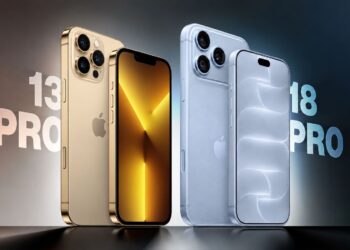 Srovnání iPhonu 13 Pro a iPhonu 18 Pro