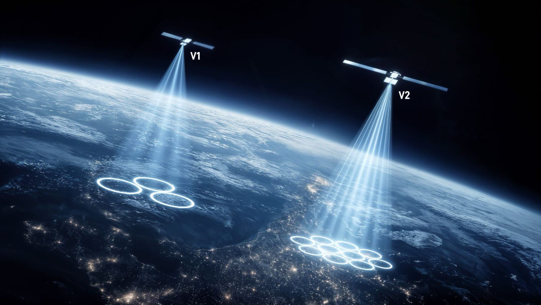 Satelity Starlink Mobile nad zemí a mobilní připojení